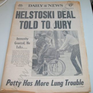 New York Daily News - Friday, April 16th, 1976 - Patti Hearst, Helstoski (NJ Edition)