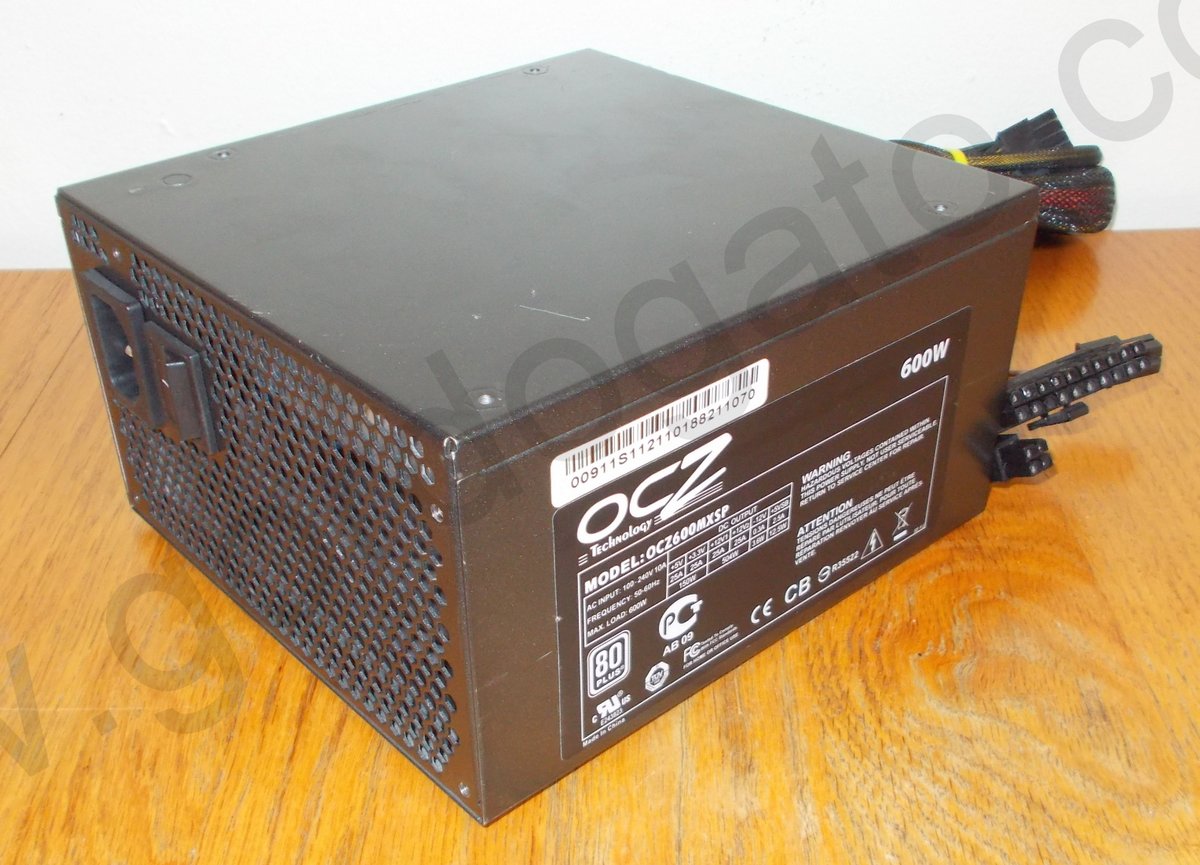 OCZ 600W ModXStream-Pro Power Supply for Parts/Repair - DEFECTIVE