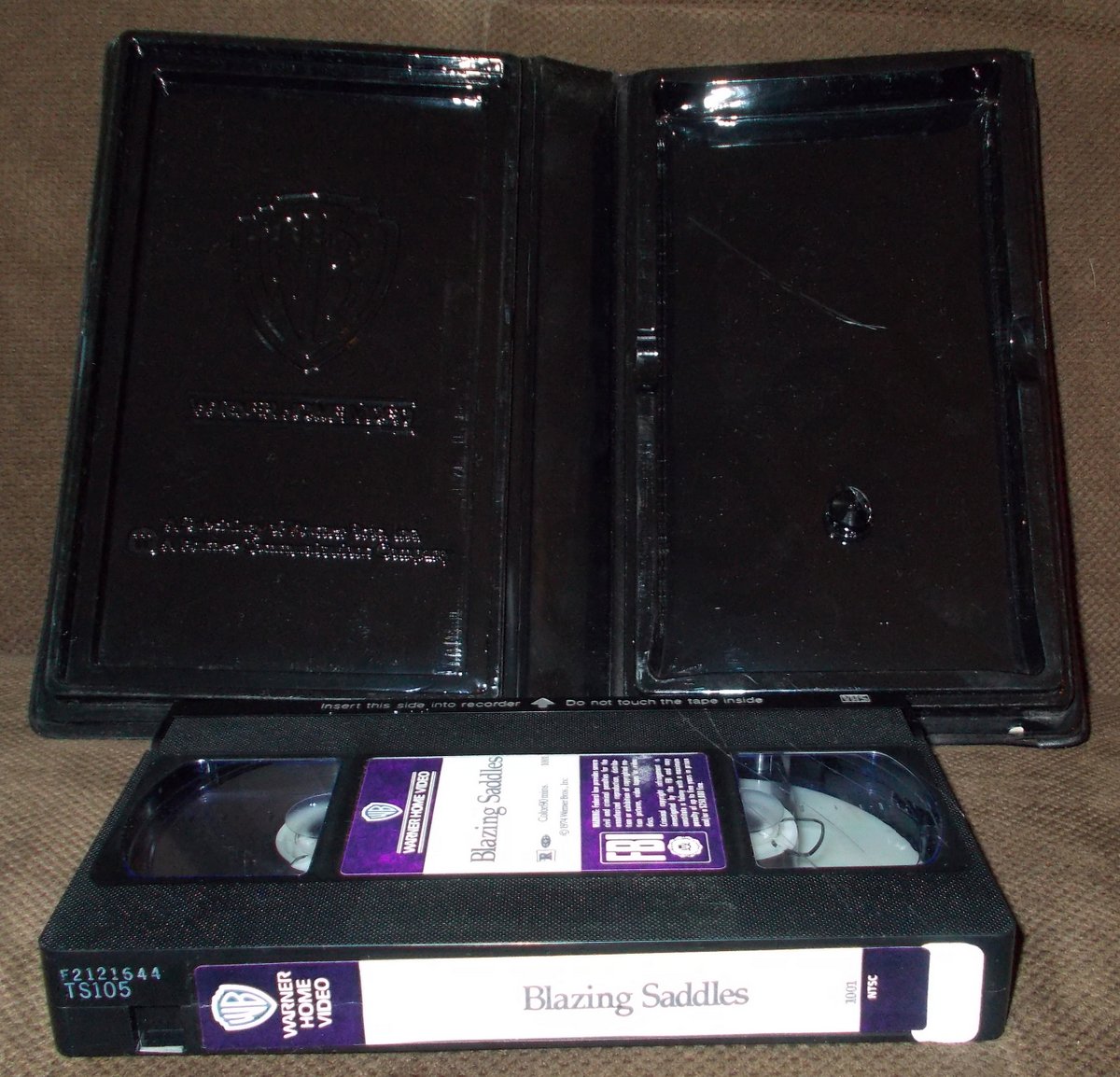Mel Brooks' Blazing Saddles (VHS, Big Box, Clamshell) - Image 3