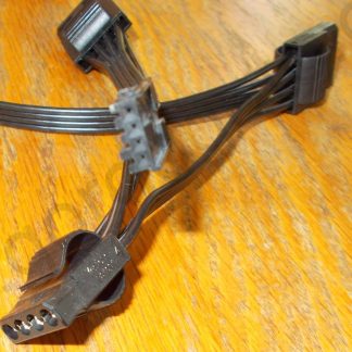 3 x Molex Ends Plugs Modular Power Cable for Corsair CX450M Power Supply 28"