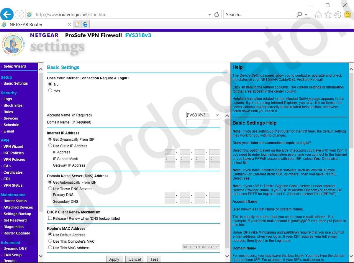 Netgear FVS318 v3 ProSafe VPN Firewall 8 Port Router (FVS318) w/ Original Box - Image 7