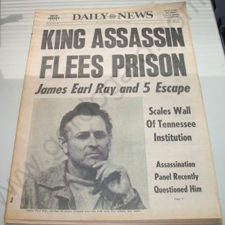 New York Daily News (New Jersey) - Saturday, June 11, 1977 - James Earl Ray Escape, President Carter, Jackie Wilson