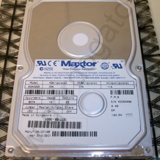 Maxtor 4.3GB 4300MB IDE ATA Internal Hard Drive Disk 90432D3 1998