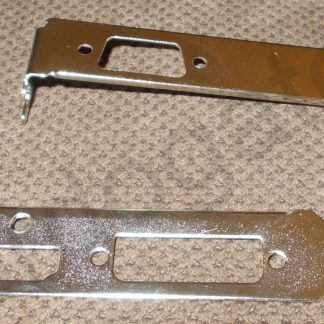 Low Profile Bracket Set for XfX One or R5 230 HDMI, DVI, VGA Graphics Video Card