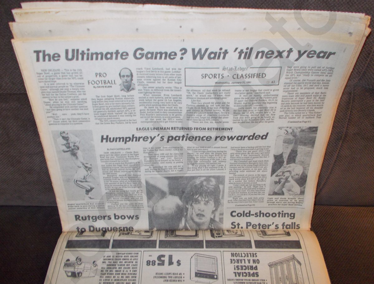 The Star-Ledger 21 January 1981 Iranian Hostages Released, Reagan Inaugurated - Image 5