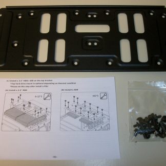 Top SSD or Hard Disk Drive Mounting Bracket for Cooler Master Elite 110 PC Case
