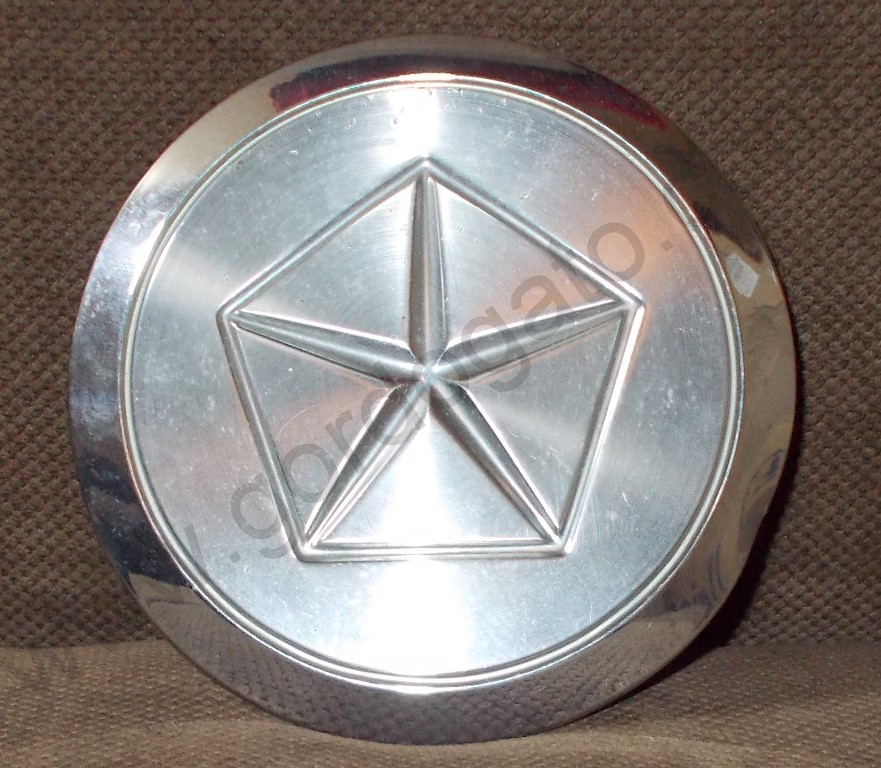 Chrysler Logo Metal Center Hub Cap Lug Nut Wheel Cover