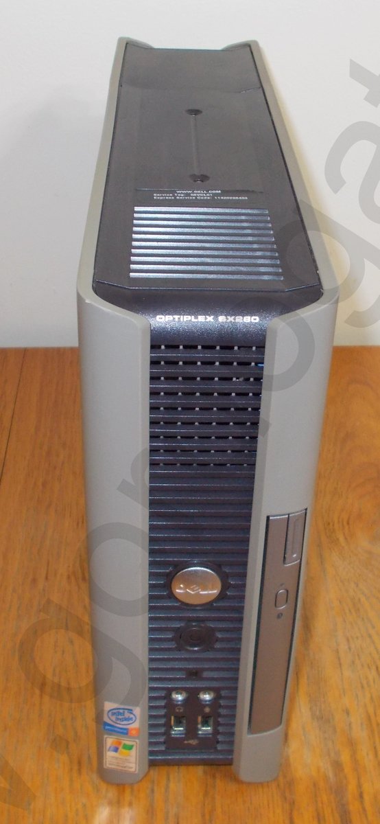 Dell Optiplex SX280 Desktop SFF Small PC Computer 512 RAM No HDD No OS w/ AC Adapter - Image 2