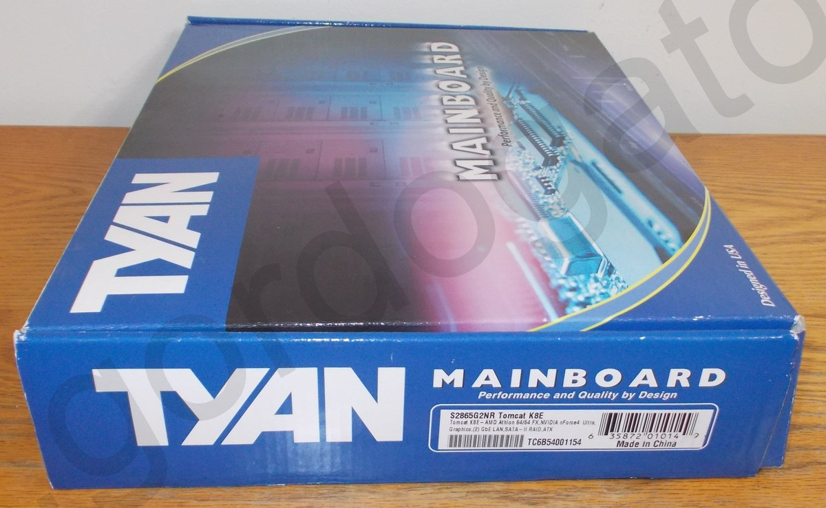 Tyan Tomcat K8E S2865G2NR AMD Motherboard New in the Original Box, Old Stock - Image 2