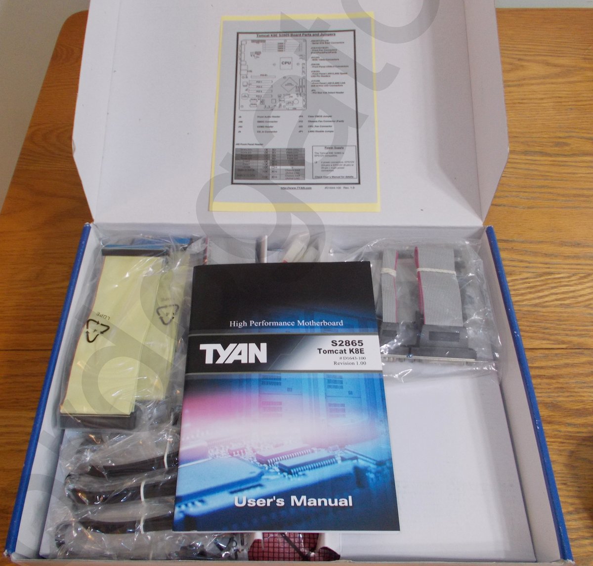 Tyan Tomcat K8E S2865G2NR AMD Motherboard New in the Original Box, Old Stock - Image 3