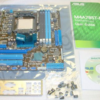 Asus M4A785T-M/CSM Socket AM3 Motherboard for Parts/Repair (w/ replacement caps)
