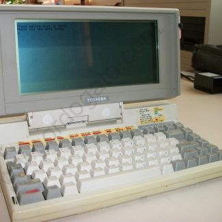 Toshiba T1100 Plus Laptop Computer w/ Manual, AC Power Adapter, Carrying Bag