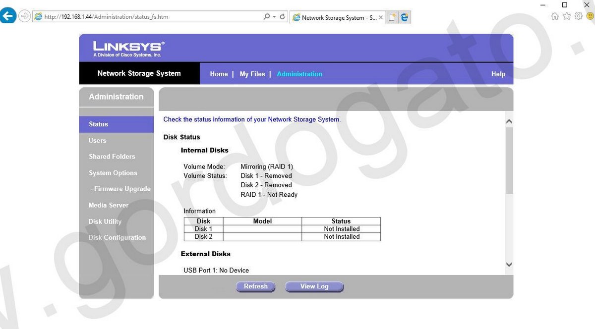 Linksys N200 NAS Network Attached Storage (Diskless) - Image 7