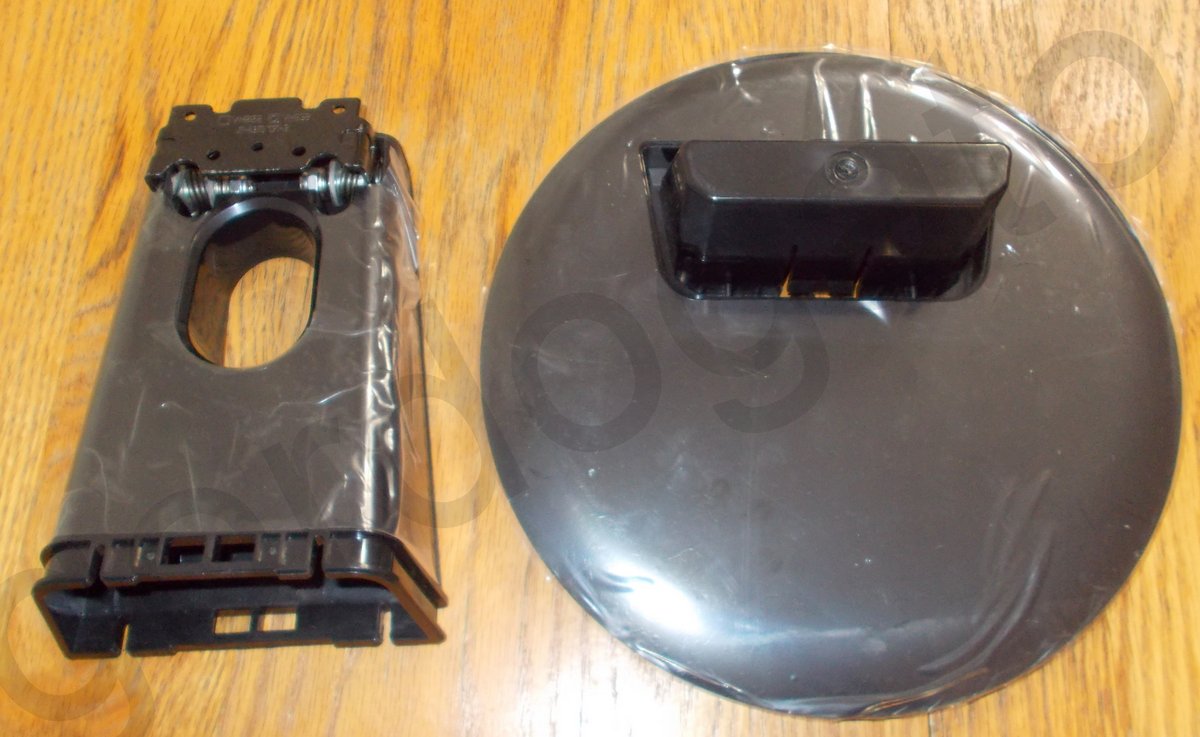 Asus VH232H VH222 Monitor Screen Display Stand Base w/ Screws & Hole Covers - Image 3