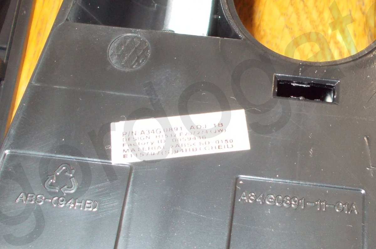 Asus VH232H VH222 Monitor Screen Display Stand Base w/ Screws & Hole Covers - Image 6