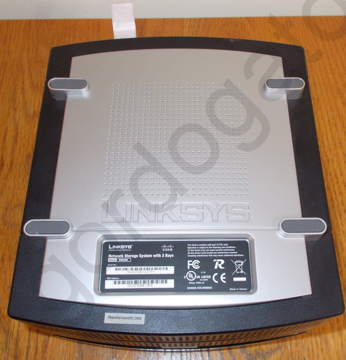 Linksys N200 NAS Network Attached Storage (Diskless) - Image 4