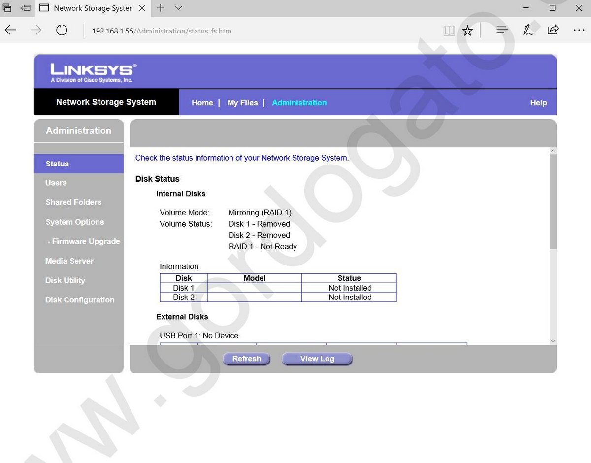 Linksys N200 NAS Network Attached Storage (Diskless) - Image 6