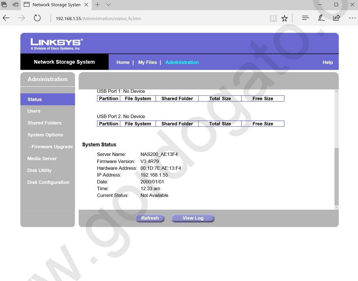 Linksys N200 NAS Network Attached Storage (Diskless) - Image 7