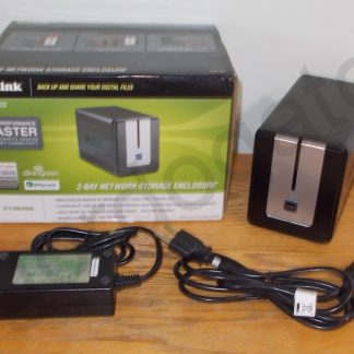 D-Link Dlink DNS-323 DNS323 Network Attached Storage Diskless Gigabit NAS SATA