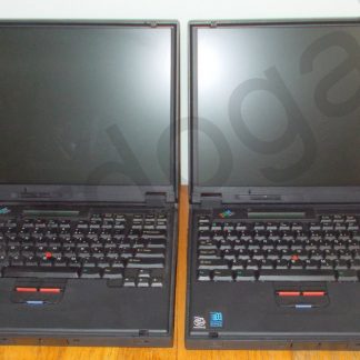 Lot of 2 IBM Thinkpad Laptop Notebook Computer PCs for PARTS REPAIR 770Z & 770E