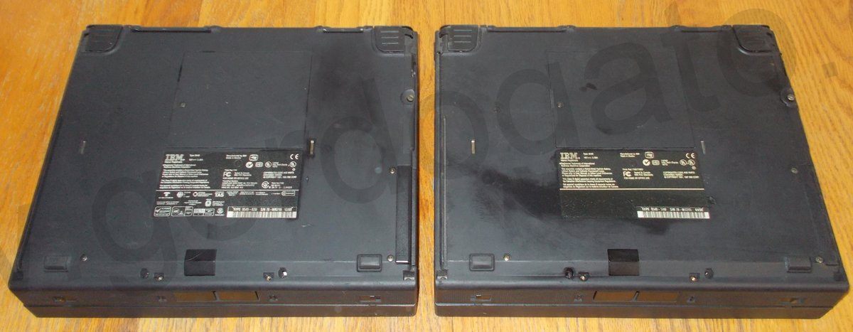 Lot of 2 IBM Thinkpad Laptop Notebook Computer PCs for PARTS REPAIR 770Z & 770E - Image 4