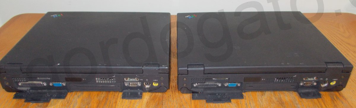 Lot of 2 IBM Thinkpad Laptop Notebook Computer PCs for PARTS REPAIR 770Z & 770E - Image 12