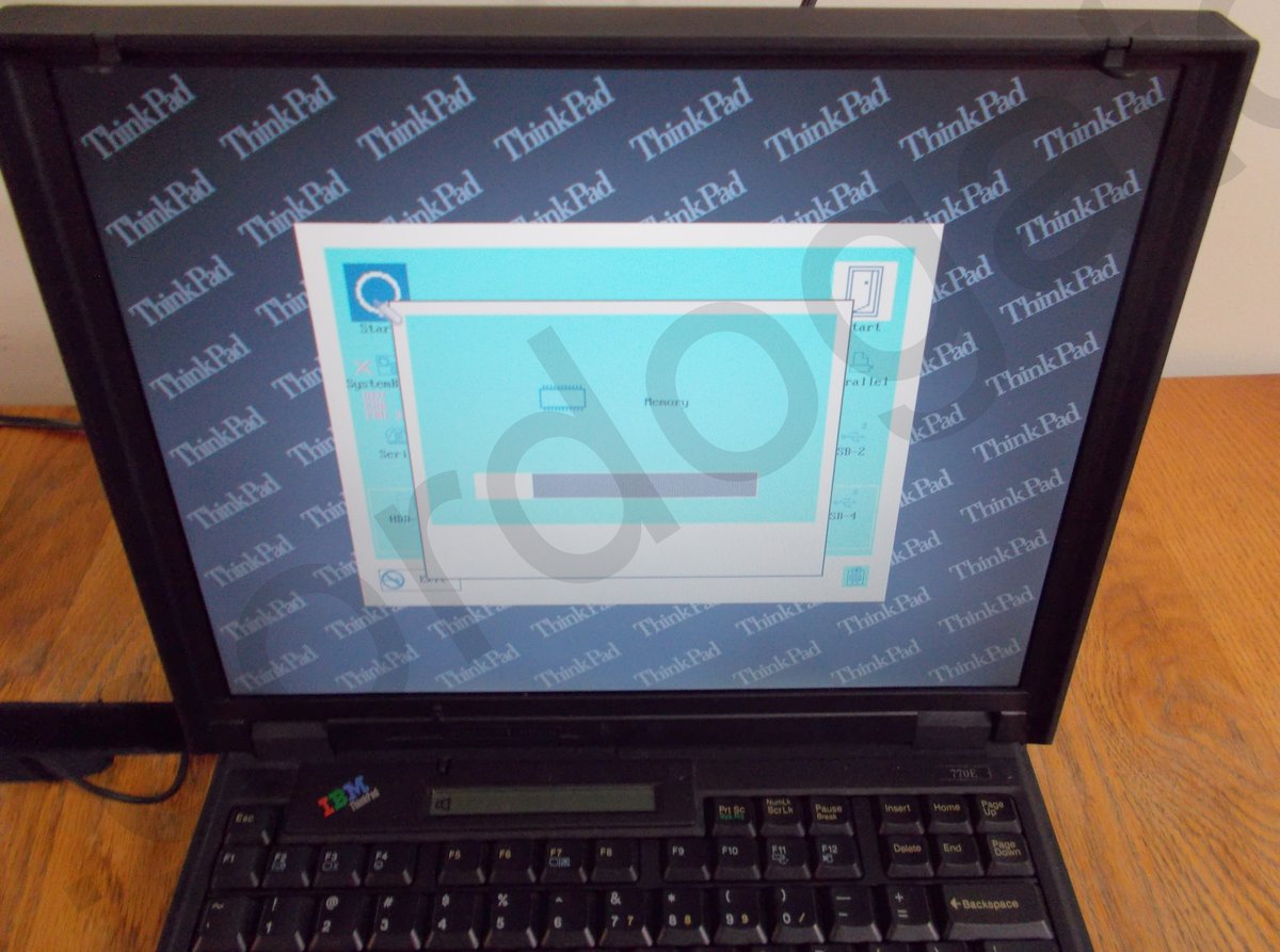 Lot of 2 IBM Thinkpad Laptop Notebook Computer PCs for PARTS REPAIR 770Z & 770E - Image 18