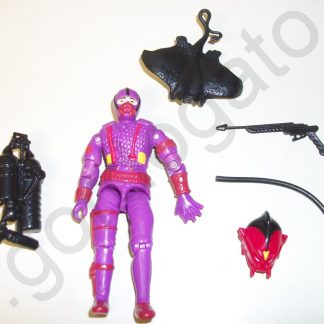 GI Joe G.I. Hydro Viper w/ Most Accessories 1988 Backpack, Hose, Speargun Helmet