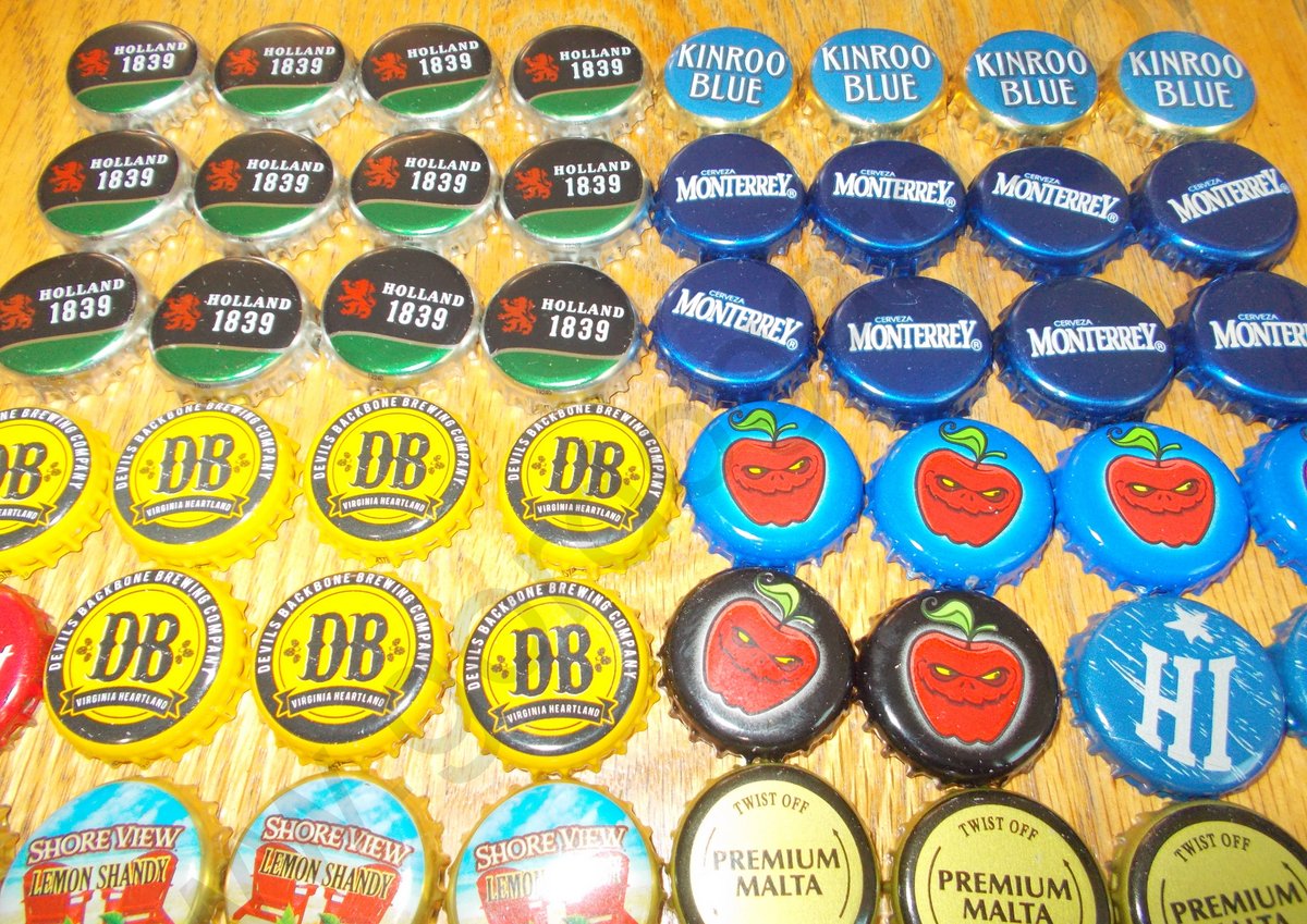 Lot of 81 Beer Bottle Caps in Good Used Condition German, Belgian, Italian, Etc. - Image 4