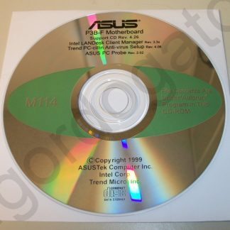 ISO Image of Original Driver CD Disc for Asus P3B-F 440BX Flagship Motherboard