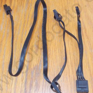 3 x Molex Ends Plugs Modular Power Cable for EVGA 850BQ Power Supply 39" Long
