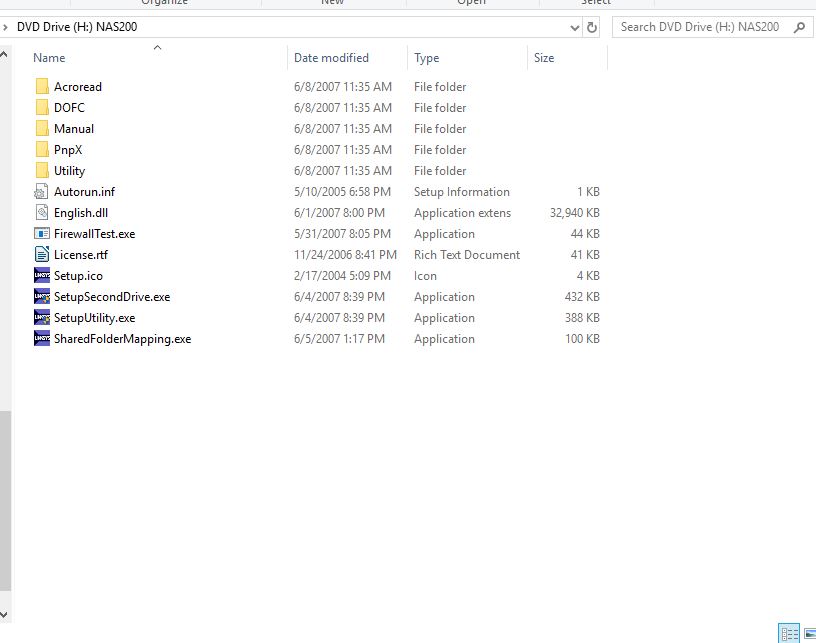 ISO Image of Original Support CD Disc for Linksys NAS200 - Image 2