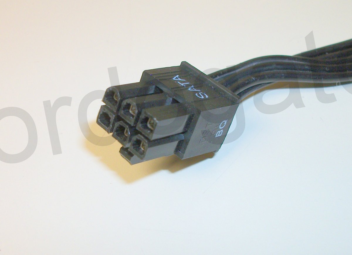 SATA HDD, Optical Drive Modular Power Cable for EVGA 850BQ Power Supply 33" Long - Image 3