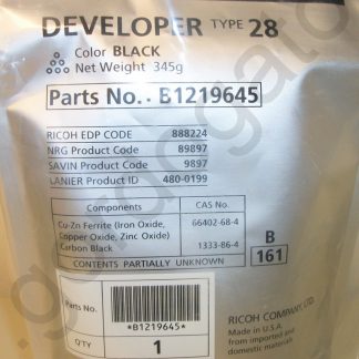 New Ricoh Type 28 Black Developer B1219645 888224 898897 9897 480-0199