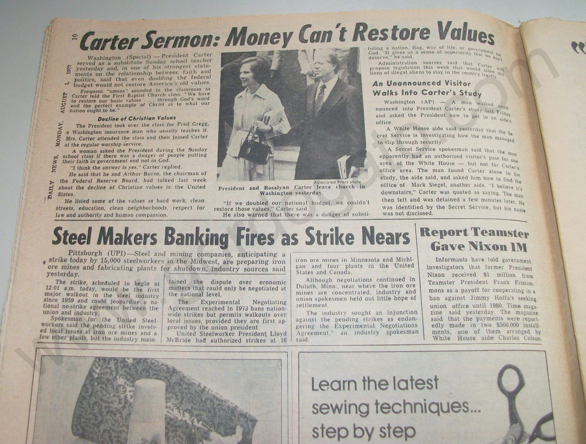 Daily News - Monday, August 1, 1977 - Son of Sam Serial Killer - Image 3