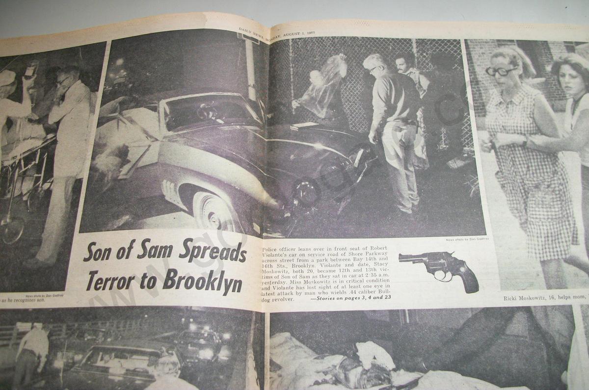 Daily News - Monday, August 1, 1977 - Son of Sam Serial Killer - Image 4