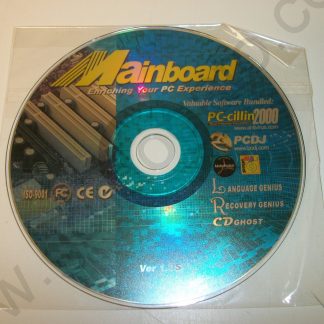 ISO Image of Original Driver CD Disc for ECS K7S5A Motherboard V1.0S