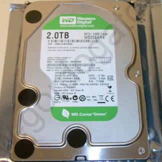Western Digital Green WD20EARX-00PASB0 2TB 3.5" SATA Desktop Internal Hard Drive 2000GB