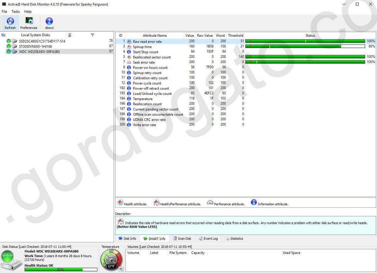 Western Digital Green WD20EARX-00PASB0 2TB 3.5" SATA Desktop Internal Hard Drive 2000GB - Image 4