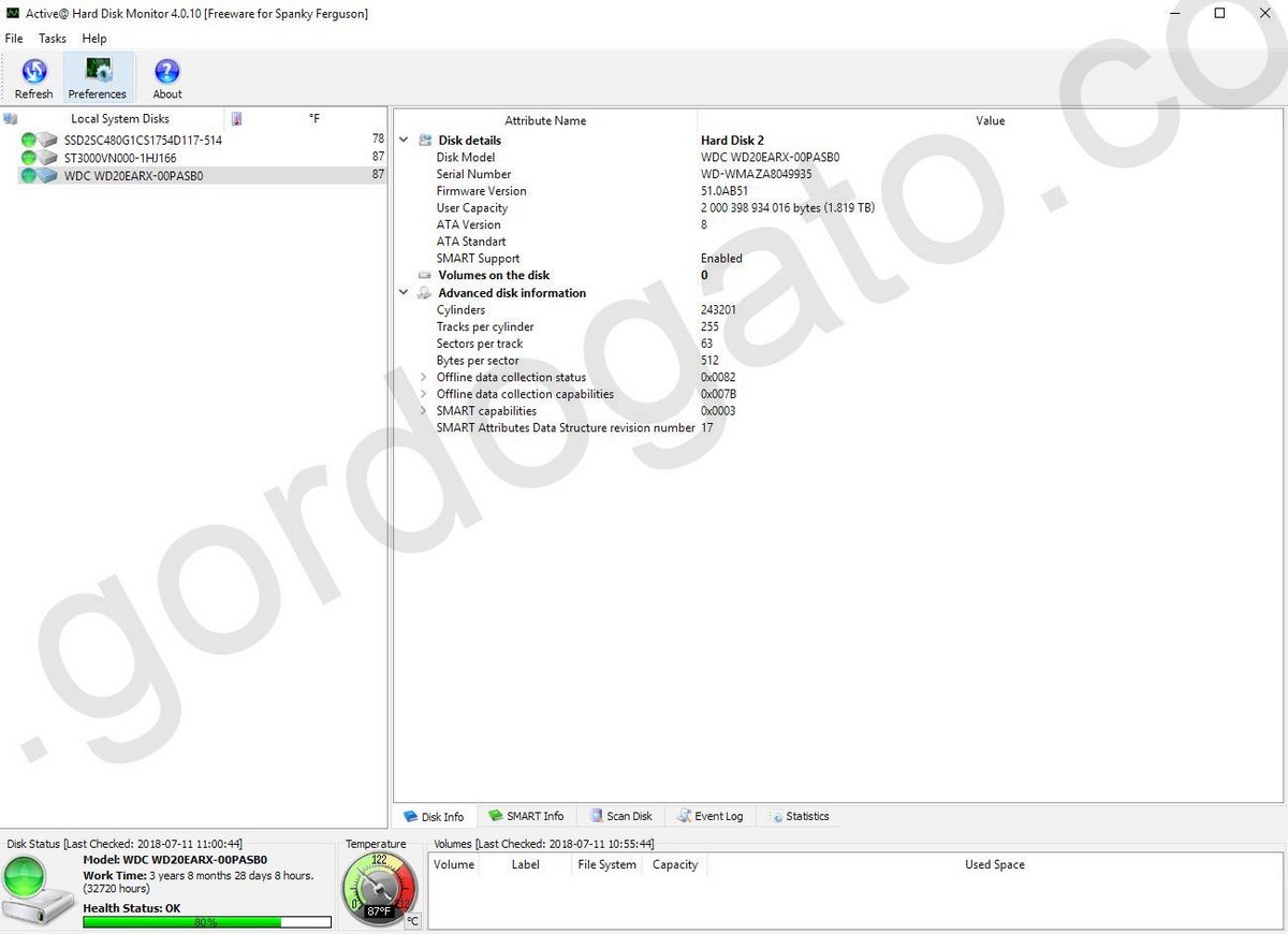 Western Digital Green WD20EARX-00PASB0 2TB 3.5" SATA Desktop Internal Hard Drive 2000GB - Image 5