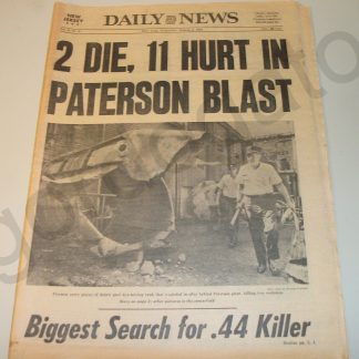 New York Daily News (New Jersey) - Wednesday August 3, 1977 - Son of Sam, Star Wars Ad...