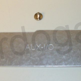 HP Hewlett Packard LaserJet 4 4+ 4m 5 5m Metal Aux I/O Panel Dust Cover w/ Screw