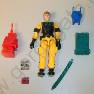 GI Joe G.I. Joe Lightfoot w/ Most Accessories 1988 Backpack, Helmet, Hose, Robot