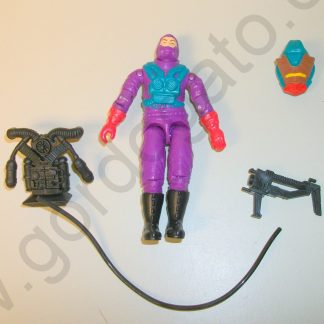 GI Joe G.I. Joe Toxo Viper Complete w/ All Accessories 1988 Backpack, Helmet ...