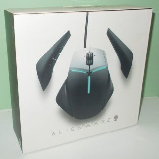 Dell Alienware AW958 Black Elite USB Programmable Gaming Mouse w/ LED - NEW!