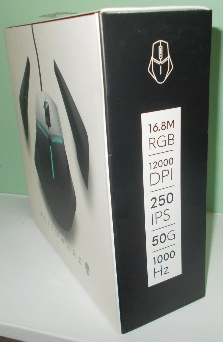 Dell Alienware AW958 Black Elite USB Programmable Gaming Mouse w/ LED - NEW! - Image 6