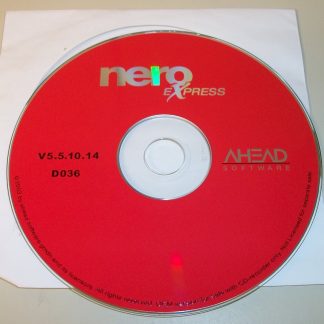 Nero Express 5.5.10.14 Old CD Burning Software From 2003 for Windows XP, 2000