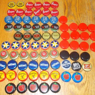 Lot of 79 Beer Bottle Caps in Good Used Condition German, Belgian, Guatemala etc