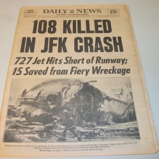 New York Daily News 25 June 1975 Eastern Air Flight 66 Crash Radio Shack Ad