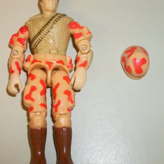 GI Joe G.I. Joe Spearhead w/ Helmet Hat 1988 Good Condition Made in Hong Kong